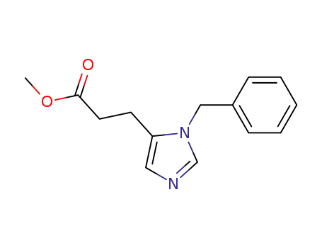 methyl 3-(1-benzyl-1H-imidazol-5-yl)propanoate