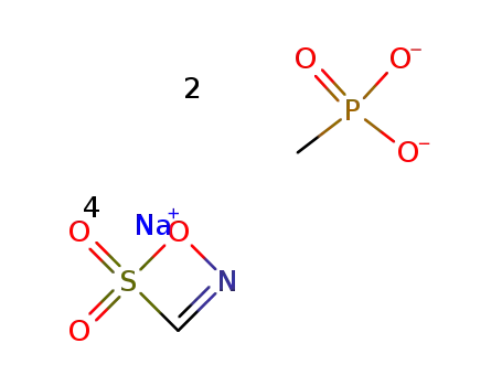 sodium salt of nitrilo sulfo methane bis-methane phosphonic acid