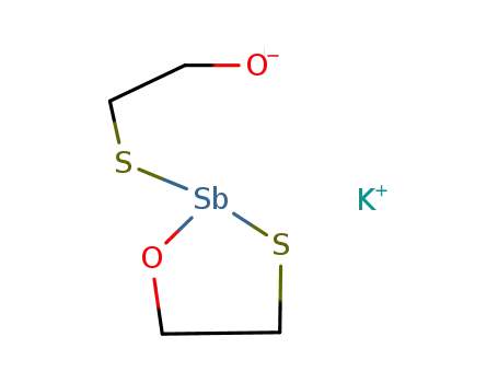 2-(β-hydroxyethylthio)1,3,2-oxathiastibolane(K)