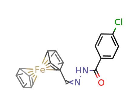 (C5H5)Fe(C5H4CHNNHCOC6H4Cl)