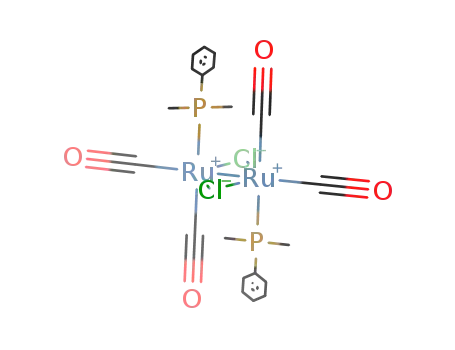 Ru2(CO)4[P(CH3)2C6H5]2Cl2