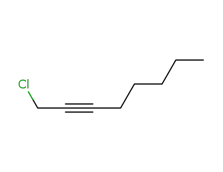 Molecular Structure of 51575-83-8 (1-CHLORO-2-OCTYNE)