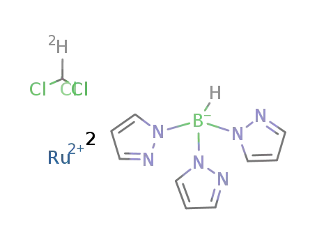 [Ru(hydridotris(pyrazol-1-yl)borato)2] * CDCl3