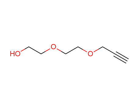 Molecular Structure of 7218-43-1 (2-[2-(PROP-2-YNYLOXY)ETHOXY]ETHAN-1-OL)