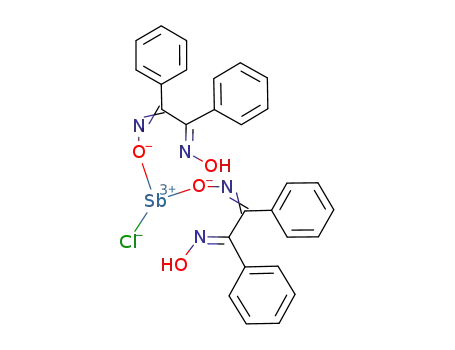 chlorobis(benzildioximato)antimony(III)