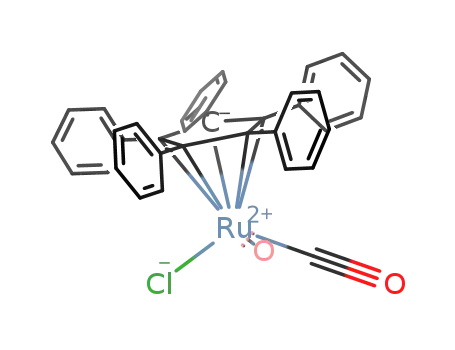 dicarbonyl(chloro)(η5-pentaphenylcyclopentadienyl)ruthenium(II)