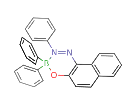 (1-phenylazo-2-naphtholato)diphenylboron