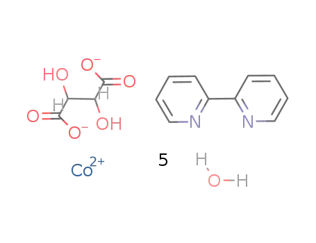 [Co(tartrate)(2,2'-bipyridine)]*5H2O