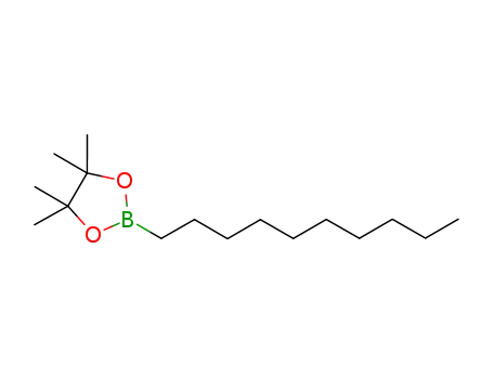 Molecular Structure of 141091-38-5 (1-Decylboronic acid pinacol es)
