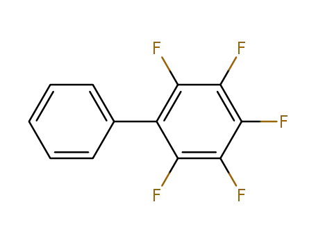 Molecular Structure of 784-14-5 (2,3,4,5,6-PENTAFLUOROBIPHENYL)