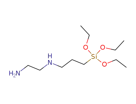 Molecular Structure of 5089-72-5 (N-(3-Triethoxysilylpropyl)ethylenediamine)