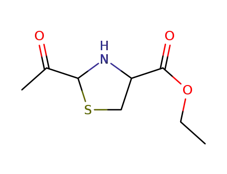 2-acetyl-4-ethoxycarbonylthiazolidine