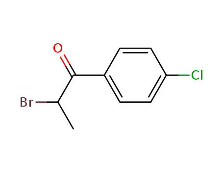 Molecular Structure of 877-37-2 (2-bromo-4-chloropropiophenone)