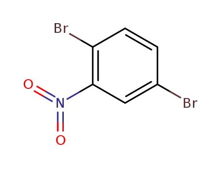 Molecular Structure of 3460-18-2 (2,5-Dibromonitrobenzene)