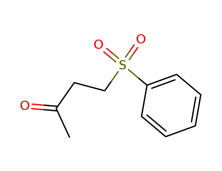 Molecular Structure of 24731-39-3 (4-(PHENYLSULFONYL)-2-BUTANONE)