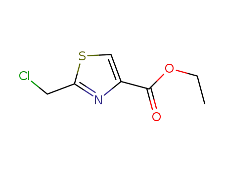 Molecular Structure of 842130-48-7 (Ethyl2-(chloromethyl)thiazole-4-carboxylate)