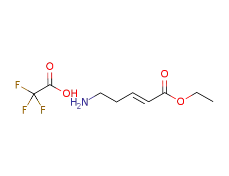 (E)-5-aminopent-2-enoate trifluoroacetate salt