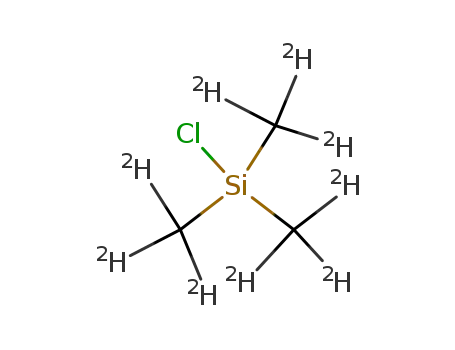 Molecular Structure of 20395-57-7 (CHLOROTRIMETHYL-D9-SILANE)