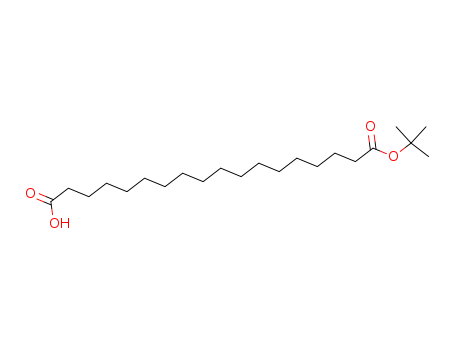 843666-40-0,OCTADECANEDIOIC ACID MONO-TERT-BUTYL ESTER,Octadecanedioicacid, mono(1,1-dimethylethyl) ester (9CI)