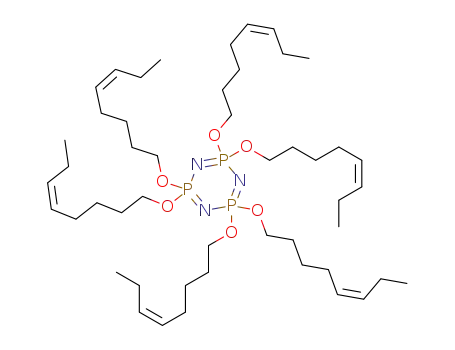 2,2,4,4,6,6-hexakis-(cis-5-octenyl-1-oxy)cyclotriphosphazene