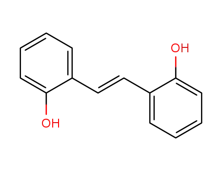 Molecular Structure of 18221-50-6 (Phenol, 2,2'-(1,2-ethenediyl)bis-, (E)-)