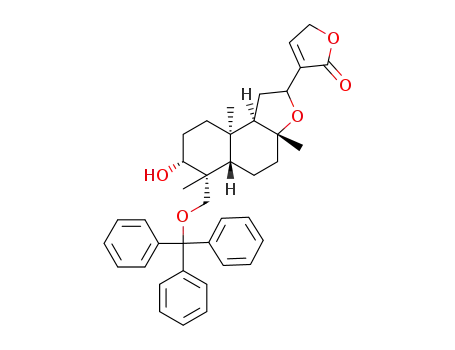 19-O-tritylisoandrographolide
