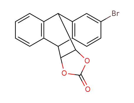 2-bromo-9,10-dihydro-9,10-ethanoanthracene-11,12-diol cyclic carbonate