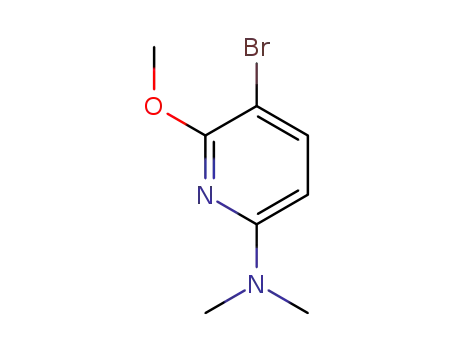 5-bromo-6-methoxy-N,N-dimethylpyridin-2-amine