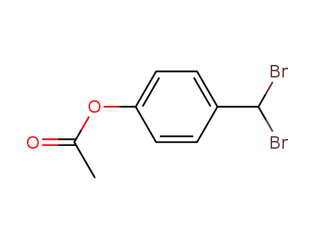 α,α-dibromo-p-methylphenol acetate