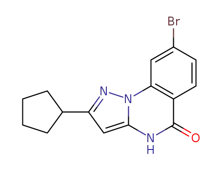 8-bromo-2-cyclopentyl-4H-pyrazolo[1,5-a]quinazolin-5-one