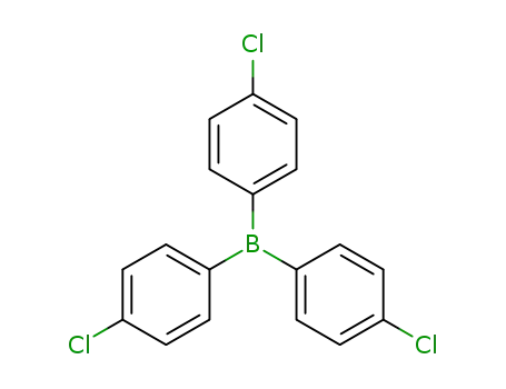 Molecular Structure of 28445-30-9 (TRIS(4-CHLOROPHENYL)BORON)