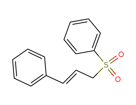 Molecular Structure of 16212-07-0 (DIOXO(PHENYL)(3-PHENYL-2-PROPENYL)-LAMBDA6-SULFANE)