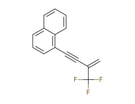 1-(3-(trifluoromethyl)but-3-en-1-yn-1-yl)naphthalene