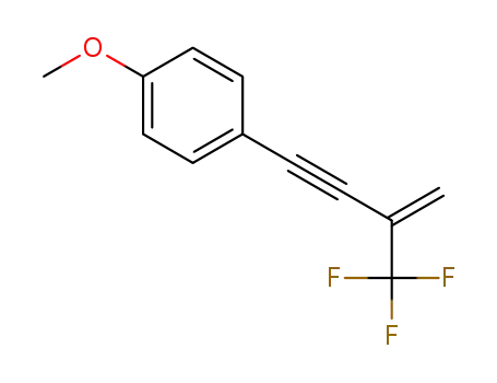 1-methoxy-4-(3-(trifluoromethyl)but-3-en-1-yn-1-yl)benzene