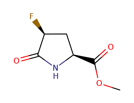 (2S,4S)-methyl 4-fluoro-5-oxopyrrolidine-2-carboxylate