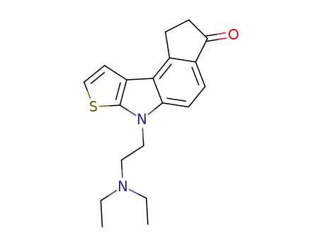 6-(2-(diethylamino)ethyl)-1,2-dihydrocyclopenta[e]thieno[2,3-b]indol-3(6H)-one