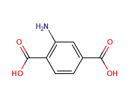 Molecular Structure of 10312-55-7 (2-Aminoterephthalic acid)