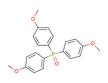 Molecular Structure of 803-17-8 (tris(4-methoxyphenyl)phosphane oxide)