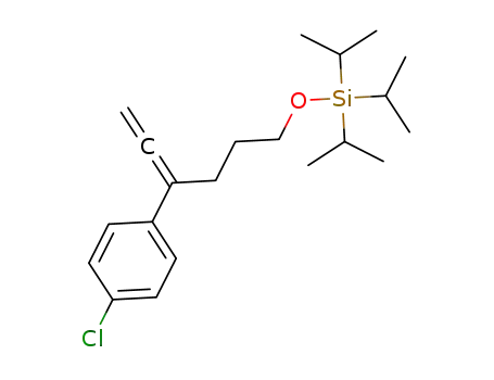 ((4-(4-chlorophenyl)hexa-4,5-dien-1-yl)oxy)triisopropylsilane