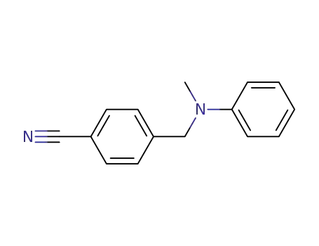 4-((methyl(phenyl)amino)methyl)benzonitrile
