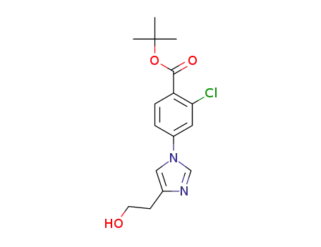 tert-butyl 2-chloro-4-(4-(2-hydroxyethyl)-1H-imidazol-1-yl)benzoate
