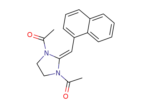 1,3-diacetyl-2-[1]naphthylmethylene-imidazolidine