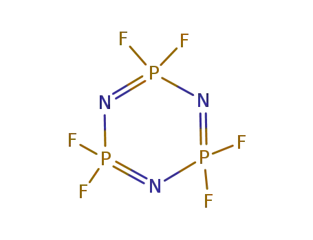 Molecular Structure of 15599-91-4 (HEXAFLUOROCYCLOTRIPHOSPHAZENE)