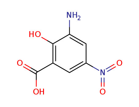3-amino-2-hydroxy-5-nitrobenzoic acid
