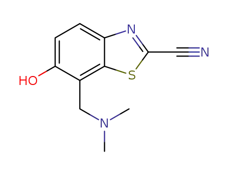 7-[(dimethylamino)methyl]-6-hydroxy-1,3-benzothiazole-2-carbonitrile