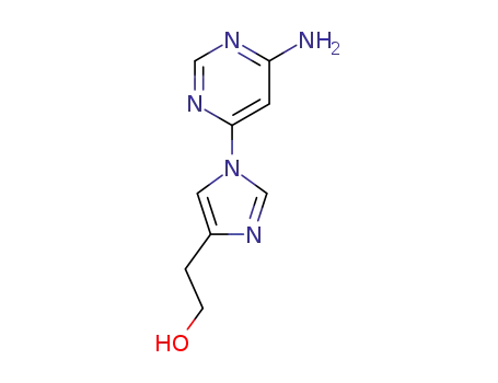 2-(1-(6-aminopyrimidin-4-yl)-1H-imidazole-4-yl)ethan-1-ol