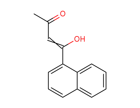 4-hydroxy-4-(naphthalen-1-yl)but-3-en-2-one