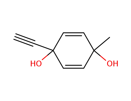 1-ethynyl-4-methyl-cyclohexa-2,5-diene-1,4-diol