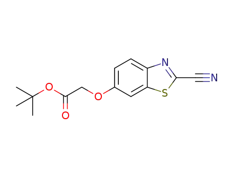 tert-butyl 2-((2-cyanobenzo[d]thiazol-6-yl)oxy)acetate