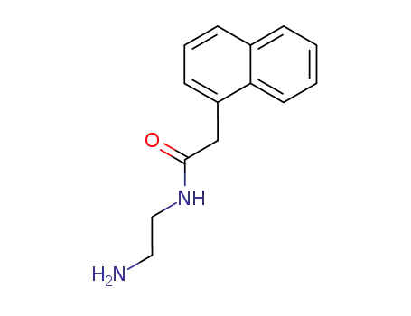 Molecular Structure of 36321-43-4 (N-(2-AMINOETHYL)-2-(1-NAPHTHYL)ACETAMIDE)